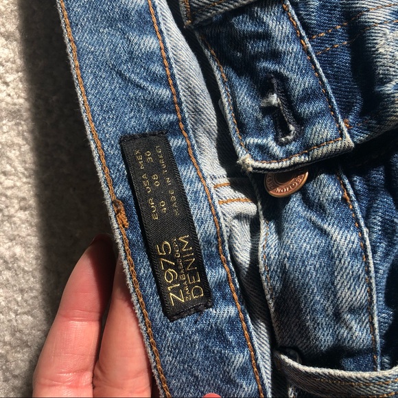 ZARA High Waisted Button Up Jeans - Picture 11 of 11
